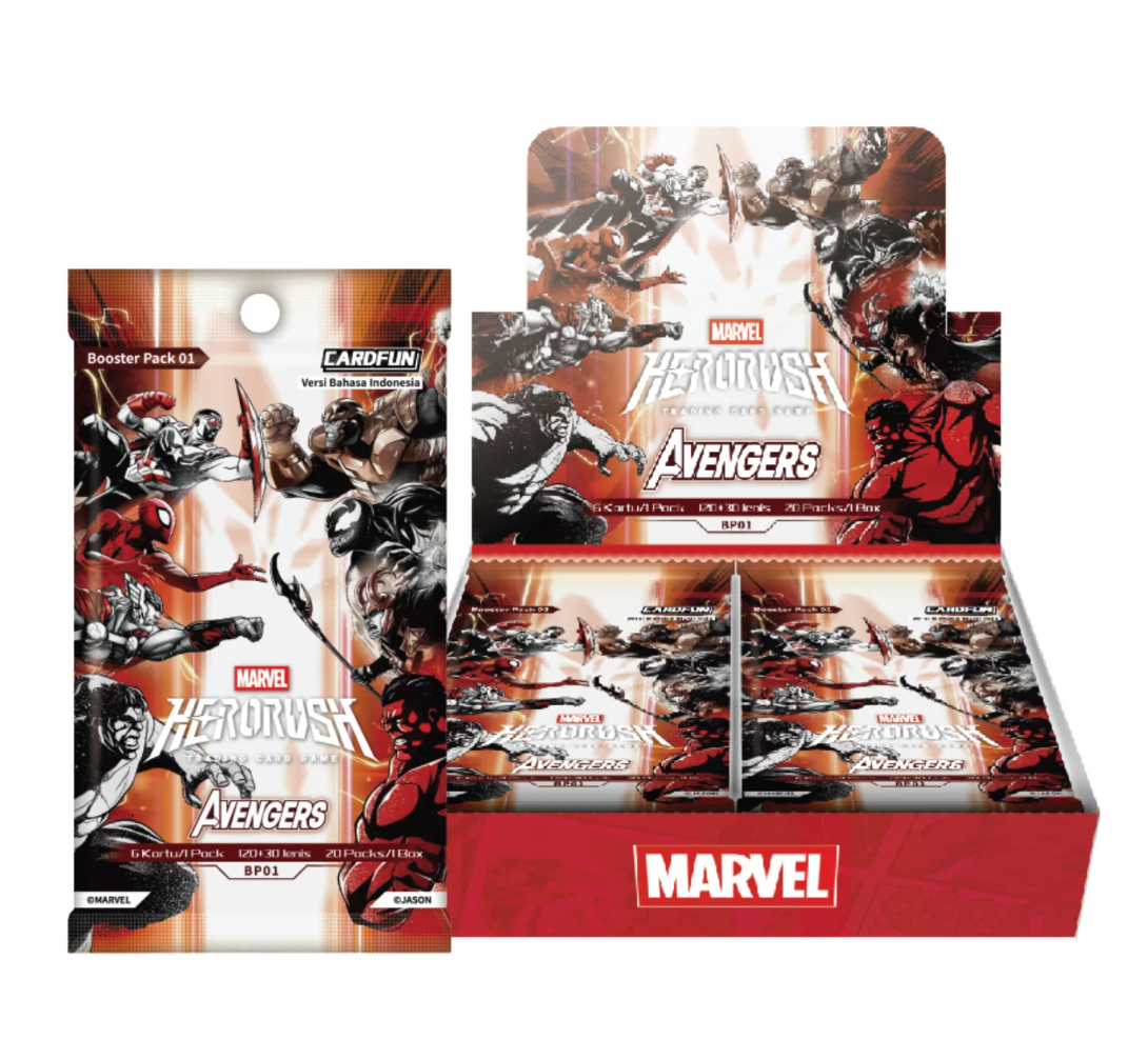Marvel Hero Rush BP01: Avengers Booster Box
