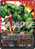 Never Back Down Hulk