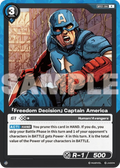 Freedom Decision Captain America