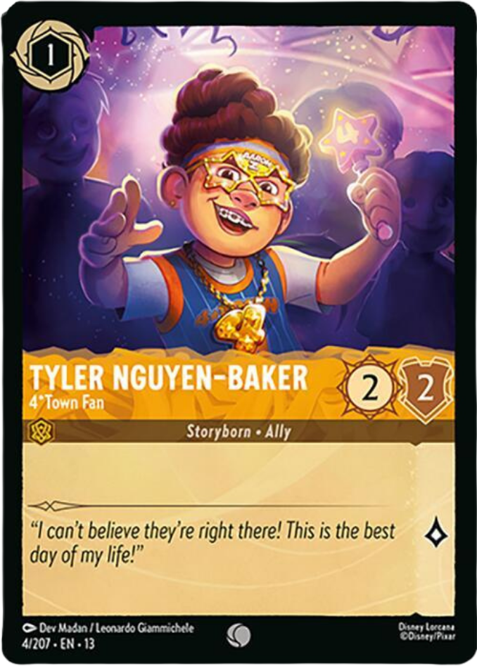 Tyler Nguyen-Baker 4* Town Fan